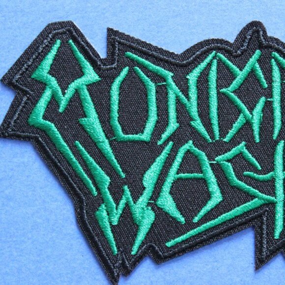 ♻️ Municipal Waste Iron-On Patch – Green / Black (4.5” x 2.8”) - Picture 3 of 4